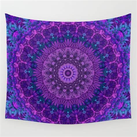 Harmony In Purple Wall Tapestry By Lyle Hatch Purple Walls Tapestry