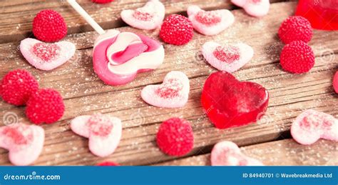 Pink Candies Stock Image Image Of Casual Beautiful 84940701