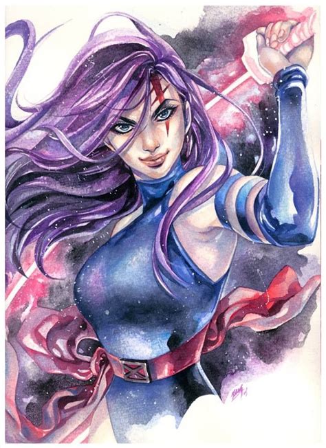 Psyloche Was A Badass And Her Hair Was Too Psylocke Marvel