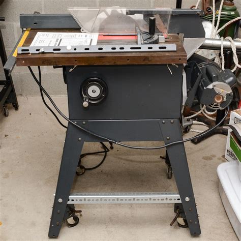 Searscraftsman 10 Inch Table Saw Ebth