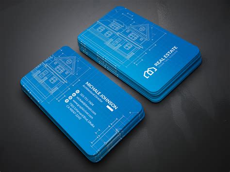 Architecture Business Card Free Behance