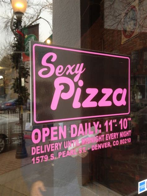 Sexy Pizza 1579 S Pearl St Denver Co Pizza Mapquest