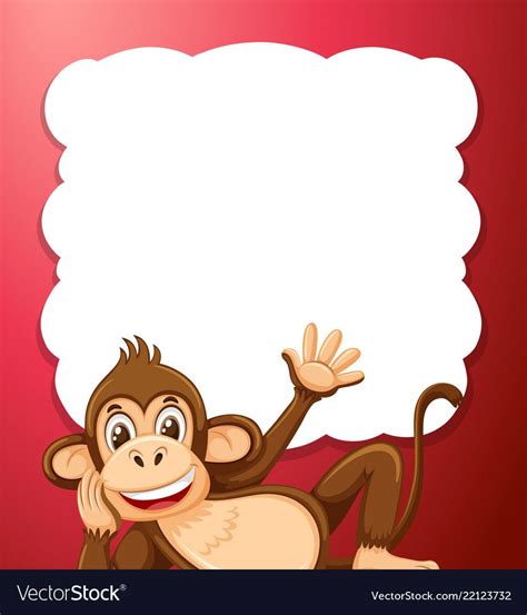 Monkey Border Clip Art