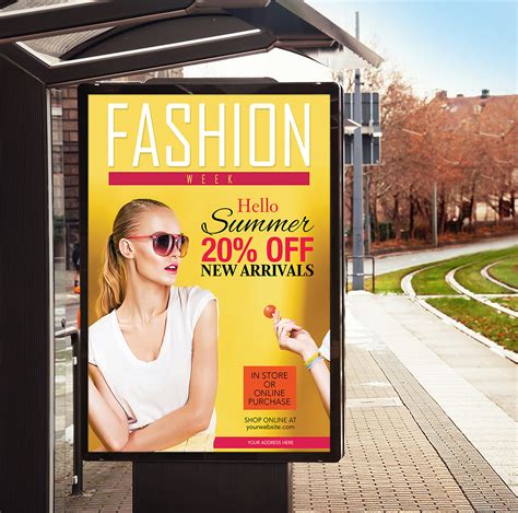 bus stop billboard banner mockup graphic google tasty graphic designs collectiongraphic