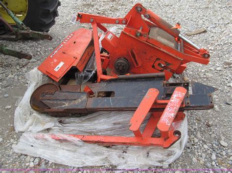 Kubota 5550a Parts And Three Point Trencher Attachment In Idabel Ok