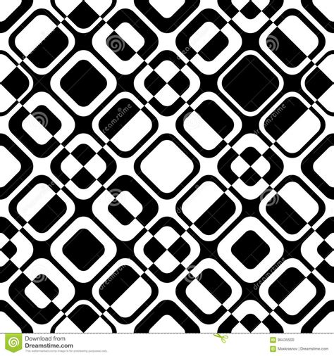 Seamless Square Pattern Stock Vector Illustration Of Backdrop 94435500