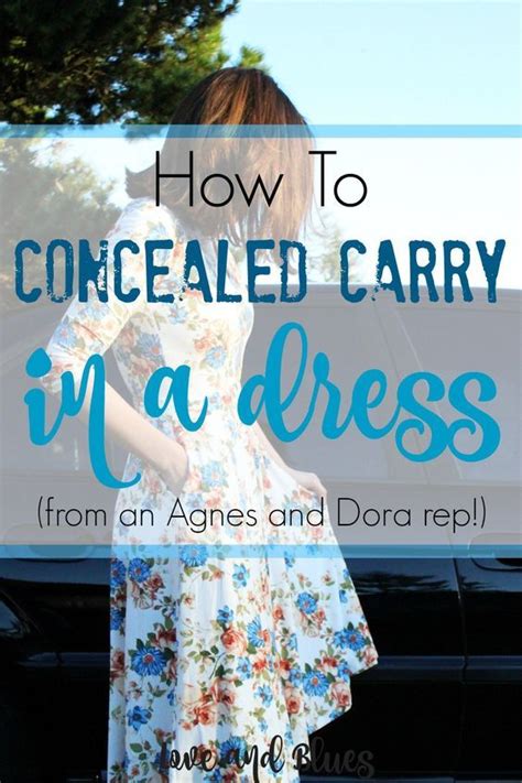 How To Concealed Carry In A Dress Artofit