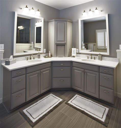 Maximizing Bathroom Space With Corner Bath Cabinet Home Cabinets