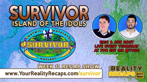 Survivor 39 Island Of The Idols Week 11 Recap Show Youtube