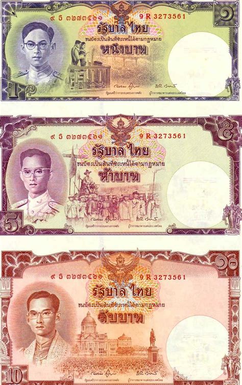 Clay Irving Collection Bank Notes Thailand Gold Money
