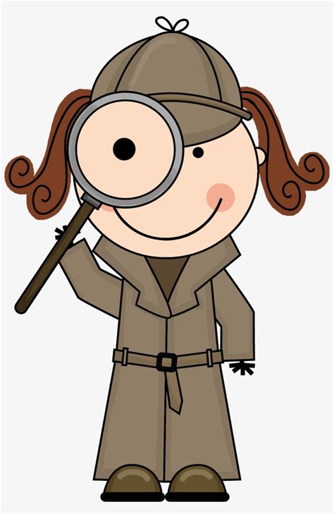 Free Detective With Magnifying Glass Clipart Download Free Detective