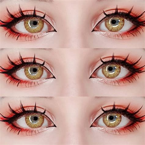 Ttdeye Hami Melon Brown Colored Contact Lenses Ttdeye Official Anime Eye Makeup Anime