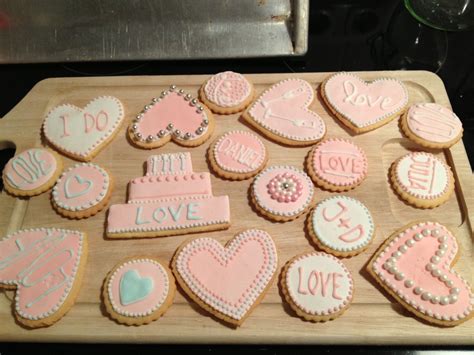 Handmade Wedding Cookies Made With Love Wedding Cookies Handmade