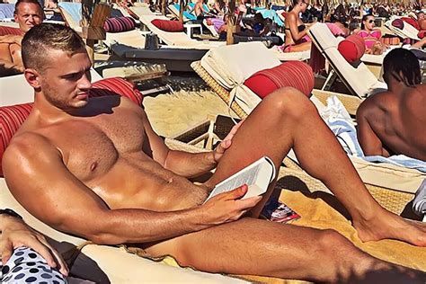 Matthew On Twitter Naked Reading On The Beach Nsfw Cfnm Cmnm Men