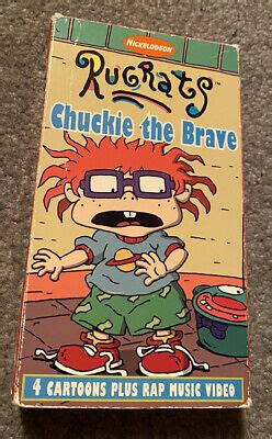 Rugrats Chuckie The Brave 1998 Nickelodeon VHS With Rap Music Video