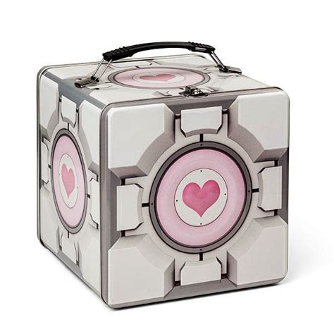 Portal 2 Companion Cube Lunch Box Gadgetsin