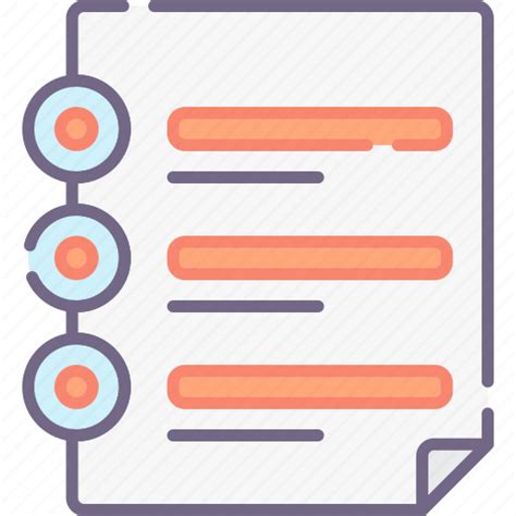 Arrangement Document Index Icon