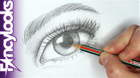 Cómo Dibujar Un Ojo Realista Con Lápiz Paso A Paso Eye Drawing