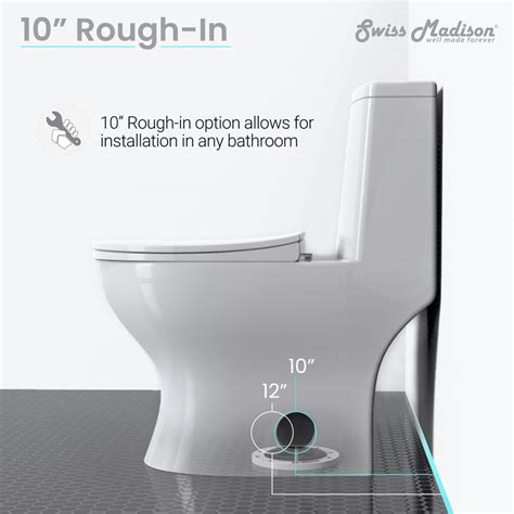 Ivy One Piece Elongated Toilet 10 Rough In 1116 Gpf Swiss