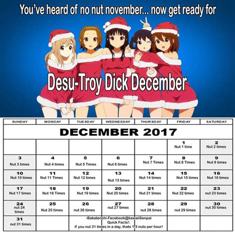 You Failed No Nut November But Fear Not There S Desu Troy Dick December To Look Forward To