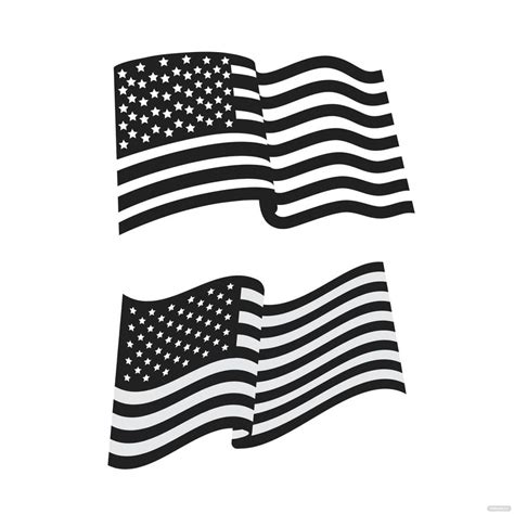 Two Waving Flags Vector In Svg Illustrator  Png Eps Download