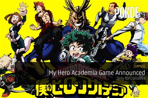 My Hero Academia Game Unveiled Only For Consoles Pokde