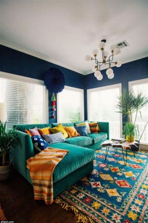 50 Rustic Bohemian Living Room Design Ideas Image 19 Of 67