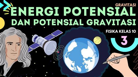 Gravitasi Fisika Kelas 10 Energi Potensial Gravitasi Dan Potensial