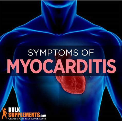 Maybe you would like to learn more about one of these? Myocarditis: Symptoms, Causes & Treatment | BulkSupplements.com