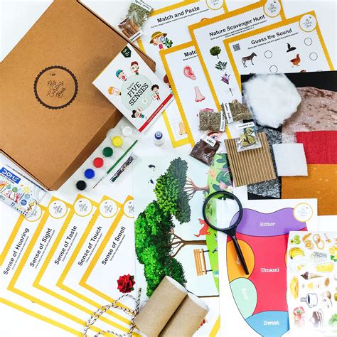 Buy The Curious Bees Explore Five Senses Theme Activity Box 3 Year
