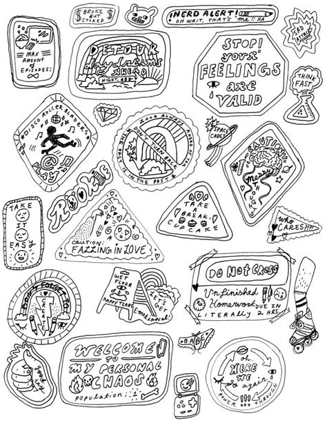 Saturday Printable Stickers Rookie Tumblr Coloring Pages Quote