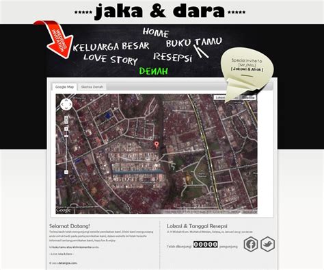 Download the free graphic resources in the form of png, eps, ai or psd. tampilan laman denah | Undangan pernikahan, Undangan, Buku ...