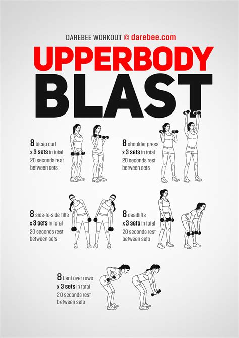 Dumbbell Upper Body Workout For Beginners