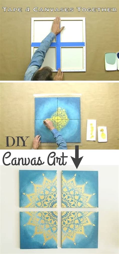 Small painting, 6 x 6, perfect gift for anyone. 30 Easy Craft Ideas That Will Spark Your Creativity (DIY ...