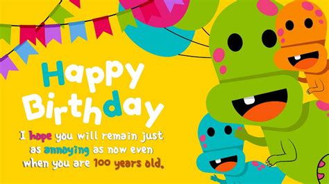 60 Funny Birthday Wishes For Brother Quotes Messages Images