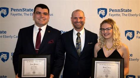 Penn State Fayette Students Honored At Annual Awards Banquet Penn