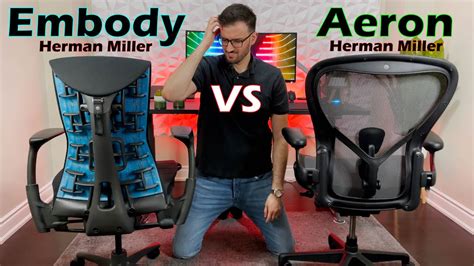 Herman Miller Logitech Embody Vs Aeron Gaming Chair How Do These Amazing Chairs Compare Youtube