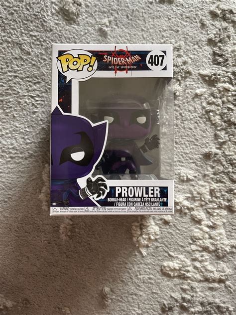 Prowler Funko Pop Enter The Spiderverse 407 Ebay