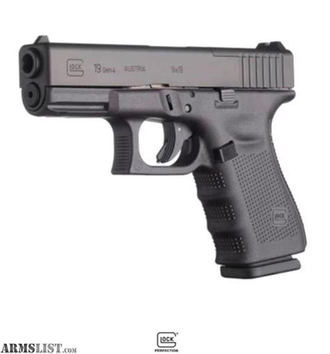 Armslist For Sale Glock 19 Gen 4 9mm 15rd Mos