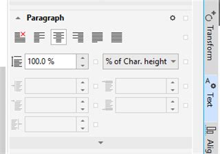 Where Did The Character Spacing Option Go Coreldraw Graphics Suite For Windows
