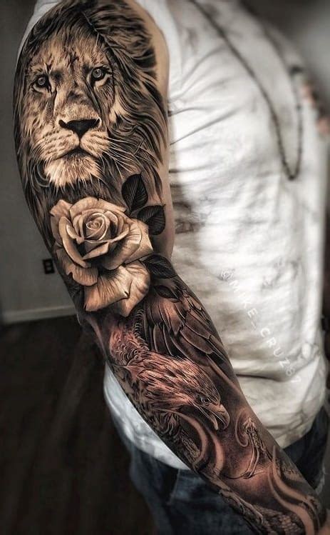 Lion Tattoos Main Themes Tattoo Styles And Tattoo Ideas