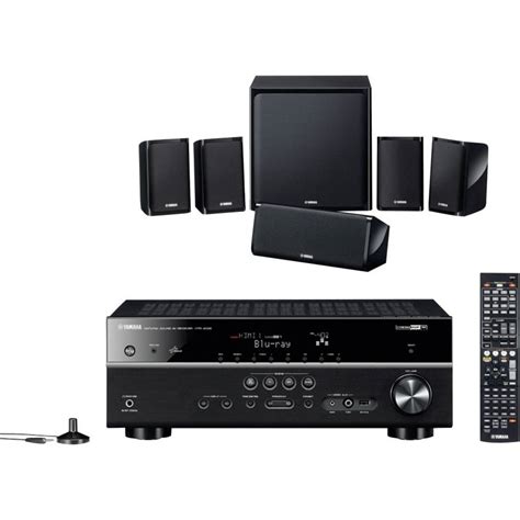 Yamaha Yht 499 Home Theater System Black From