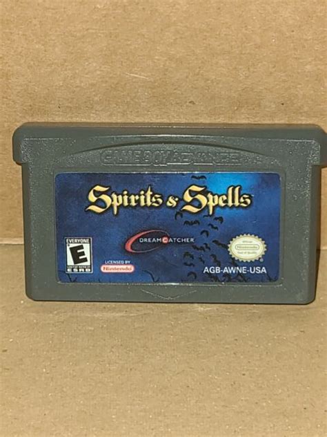 Spirits And Spells Nintendo Game Boy Advance 2003 For Sale Online Ebay