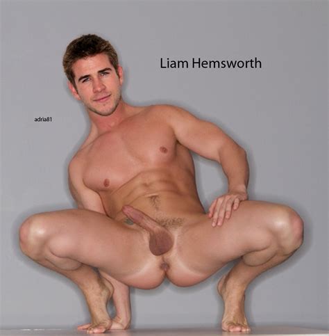Male Celeb Fakes Liam Hemsworth