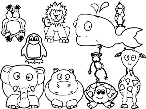 All Baby Farm Animal Coloring Page Coloring Pages