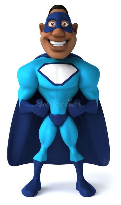 Black Superhero Royalty Free Stock Photo Image 27154375