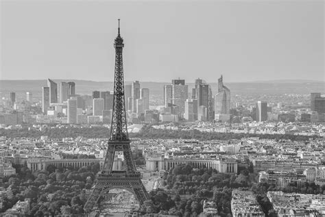 Free Images Black And White Skyline Eiffel Tower Paris Skyscraper