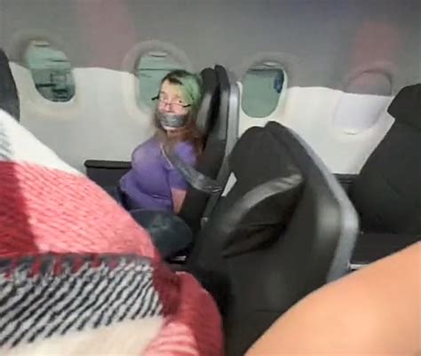 Tiktok Video Shows American Airlines Passenger Duct Taped To Seat The