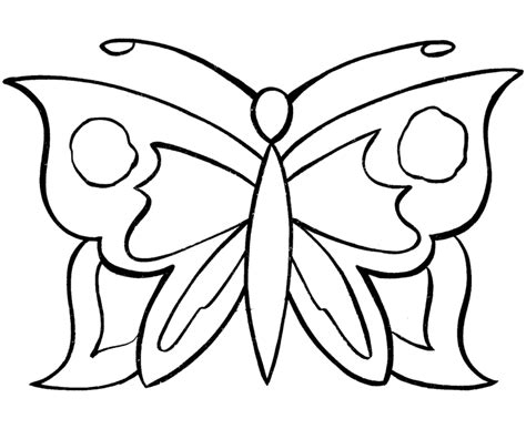 From caterpillar to butterfly, these free butterfly coloring sheets are fantastic for preschool students. Simple Butterfly Coloring Page - Coloring Home