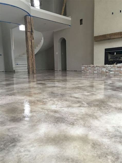 So, it will not create any chemical reaction with the concrete surface. 70 Smooth Concrete Floor Ideas for Interior Home (30 in ...